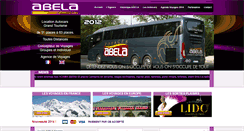 Desktop Screenshot of abelavoyages.com